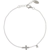 Bracciale Amen Donna Croci in Argento Zircone BRCRBBZ3 - BRCRBBZ3